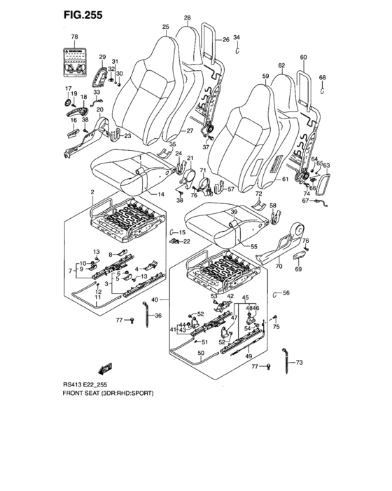 download SUZUKI SWIFT Sport RS416 workshop manual