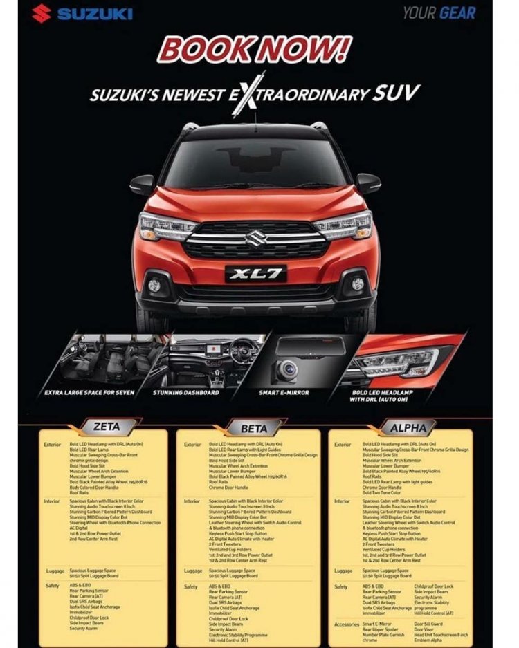 download SUZUKI XL7Models workshop manual