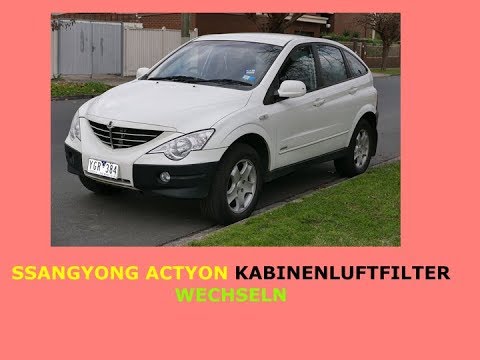 download SsangYong Actyon C146 workshop manual