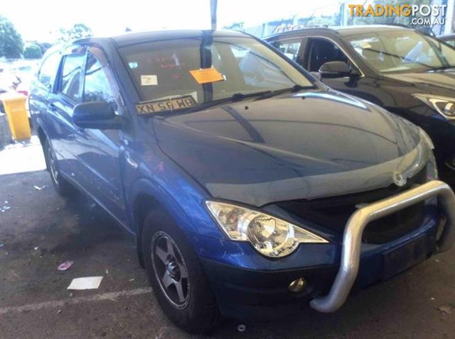 download Ssangyong Kyron workshop manual