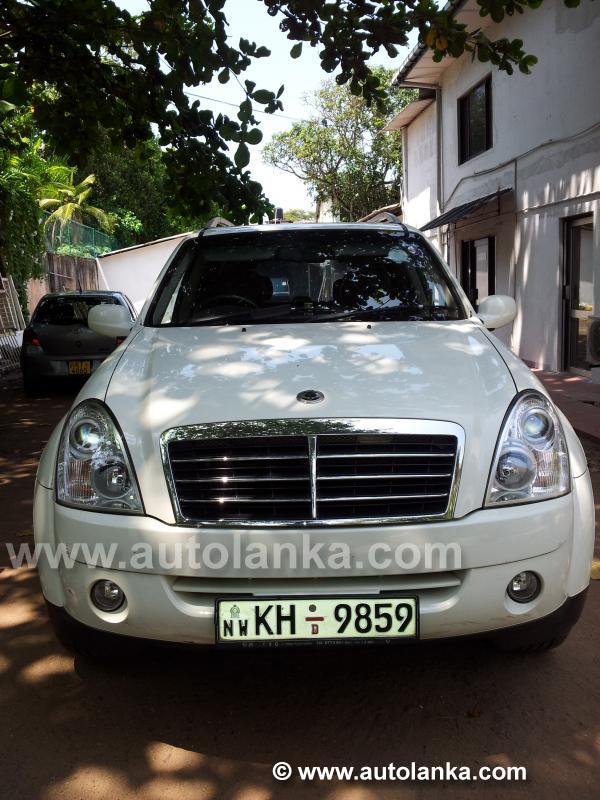 download Ssangyong Rexton XDI workshop manual