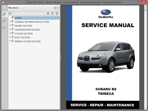 download Subaru B9 Tribeca workshop manual