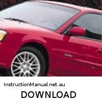 download Subaru Legacy  00 workshop manual