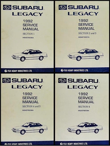 download Subaru Legacy Manuals workshop manual