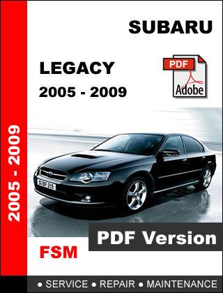 download Subaru Legacy workshop manual