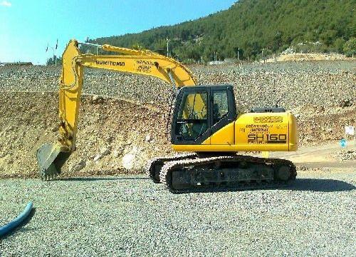 download Sumitomo SH160 3 Excavator able workshop manual