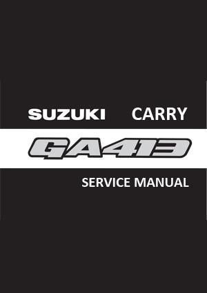 download Suzuki Carry GA413 workshop manual