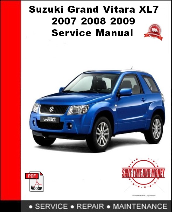 download Suzuki Grand Vitara XL7 workshop manual