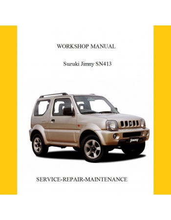 download Suzuki Jimny SN 413 workshop manual