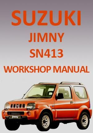 download Suzuki Jimny SN 413 workshop manual
