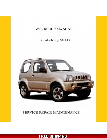 download Suzuki Jimny SN413 workshop manual