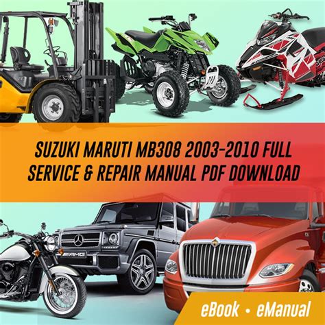 download Suzuki Maruti MB308 workshop manual