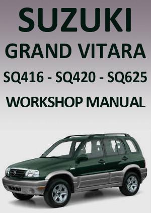 download Suzuki SQ 416 420 625 Grand Vitara 1 workshop manual