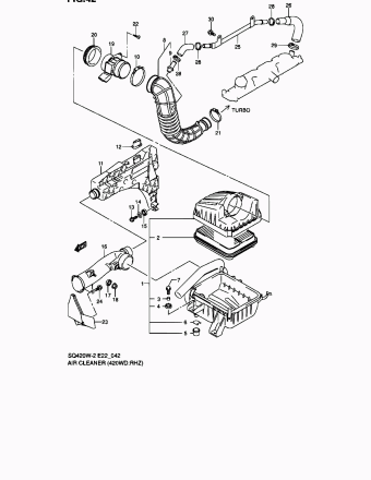 download Suzuki SQ420WD   With RHZ Engine workshop manual