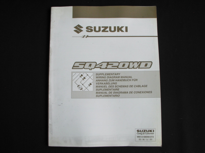 download Suzuki SQ420WD workshop manual