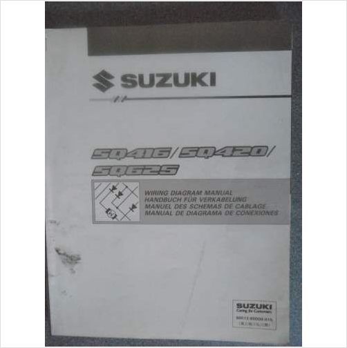 download Suzuki SQ420WD workshop manual