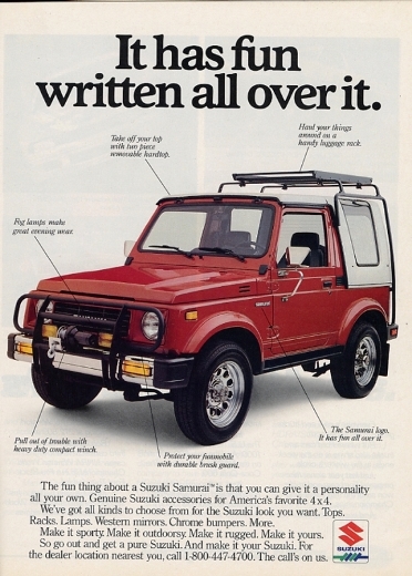 download Suzuki Samurai OEM workshop manual