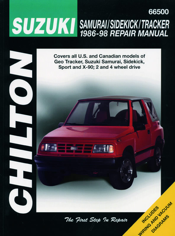 download Suzuki Sidekick able workshop manual