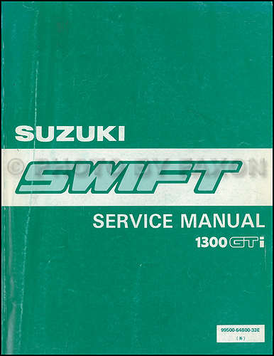 download Suzuki Swift GTI workshop manual