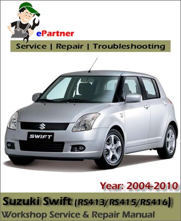 download Suzuki Swift RS413 RS415 RS416 workshop manual