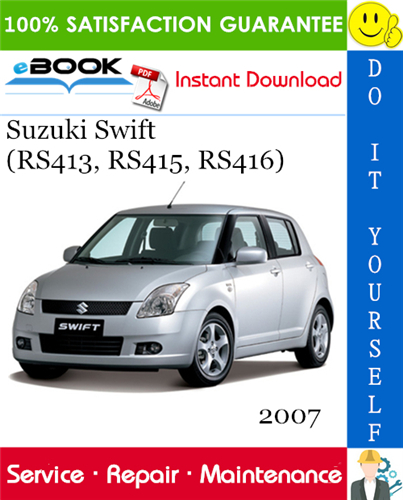 download Suzuki Swift RS413 RS415 RS416 workshop manual