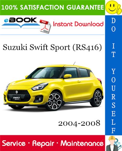 download Suzuki Swift RS415 workshop manual