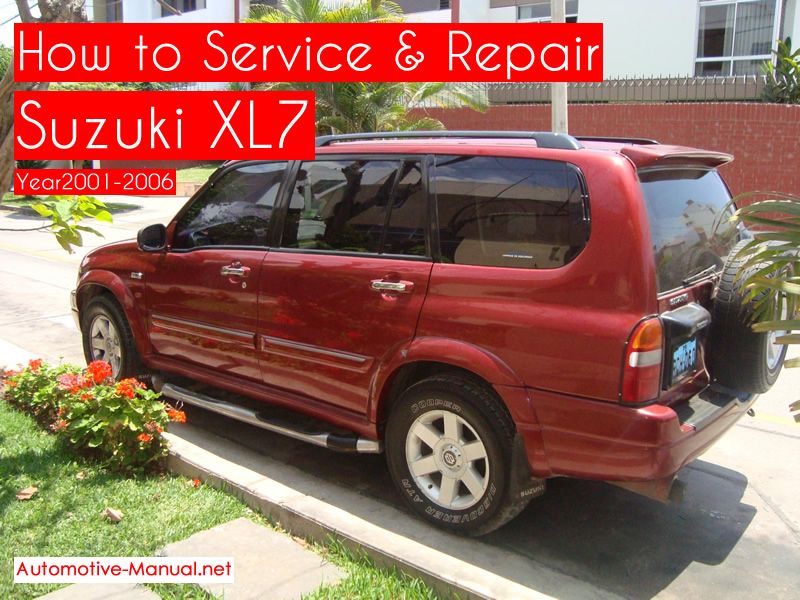 download Suzuki XL7 XL 7 workshop manual