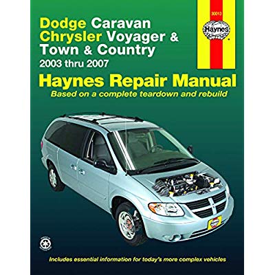 download TOWN COUNTRYModels workshop manual