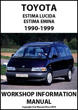 download TOYOTA EMINA LUCIDA ESTIMA workshop manual