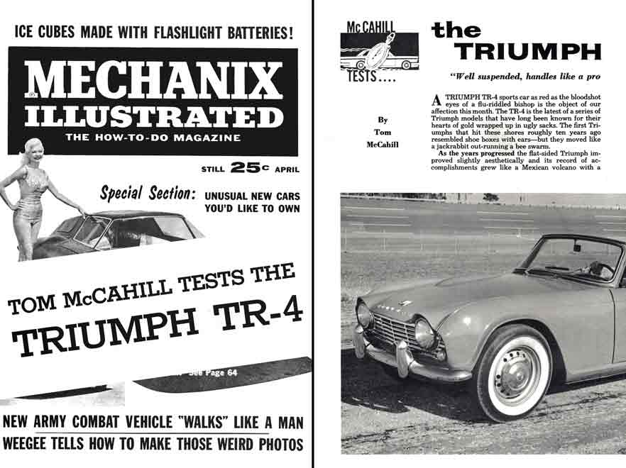 download TRIUMPH TR4 TR 4 workshop manual