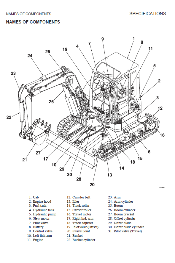 download Takeuchi TB014 TB016 Compact Excavator Operation 1 able workshop manual