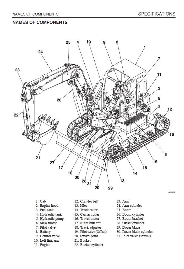 download Takeuchi TB014 TB016 Compact Excavator Operation 1 able workshop manual