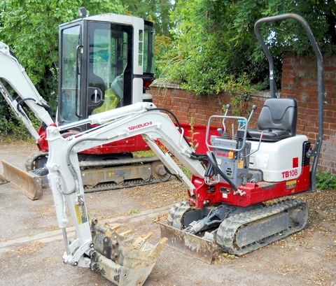 download Takeuchi TB108 excavator . able workshop manual