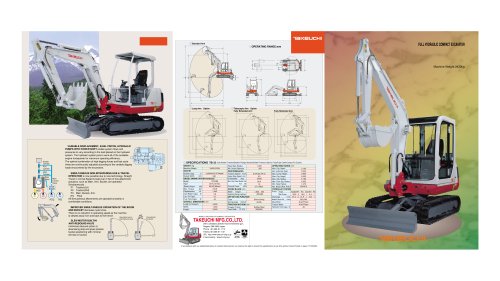 download Takeuchi TB125 TB135 TB145 Compact Excavator able workshop manual