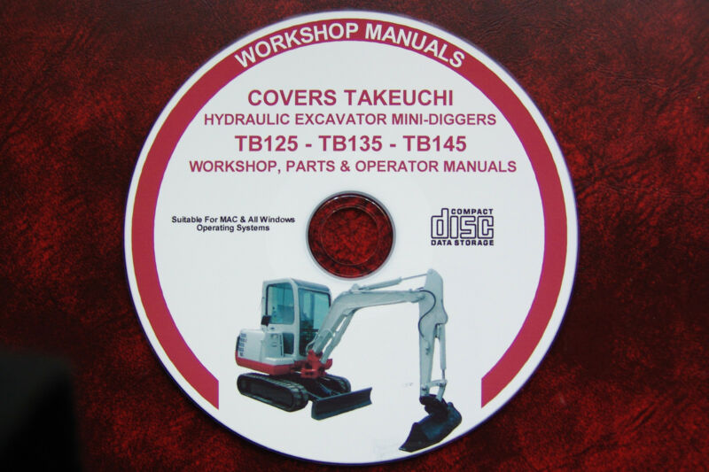 download Takeuchi TB145 Compact Excavator able workshop manual