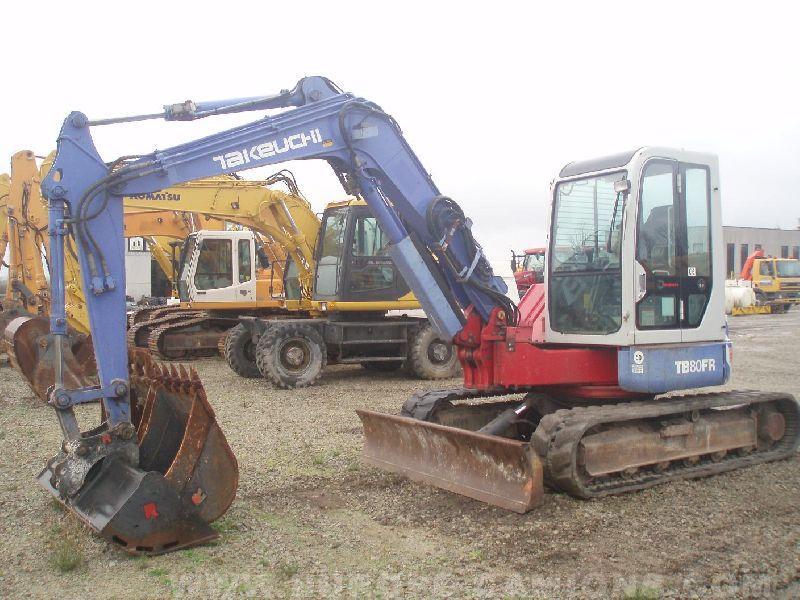 download Takeuchi TB80FR Compact Excavator able workshop manual