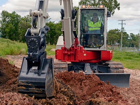 download Takeuchi Tb80fr Compact Excavator able workshop manual