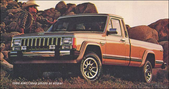 download The Jeep Comanche XJ workshop manual