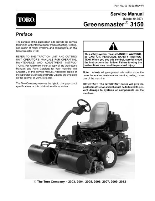 download Toro 1400 s manual. 10 able workshop manual