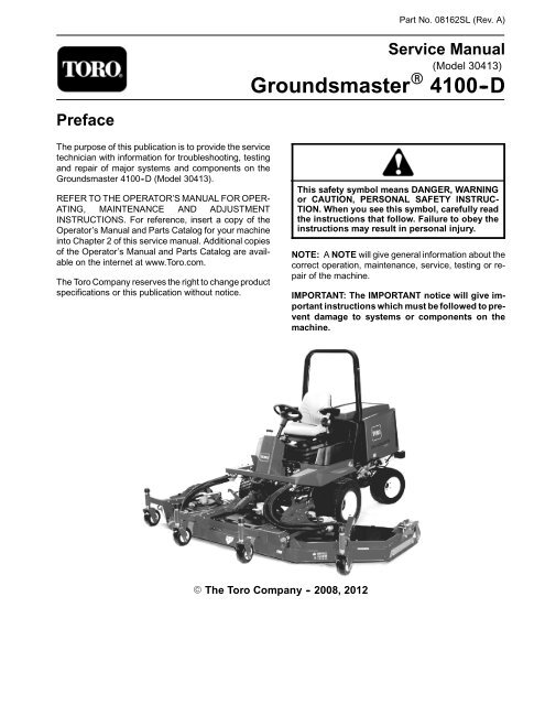 download Toro 1400 s manual. 10 able workshop manual