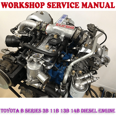 download Toyota 3B B 11B 13B engine manual workshop manual