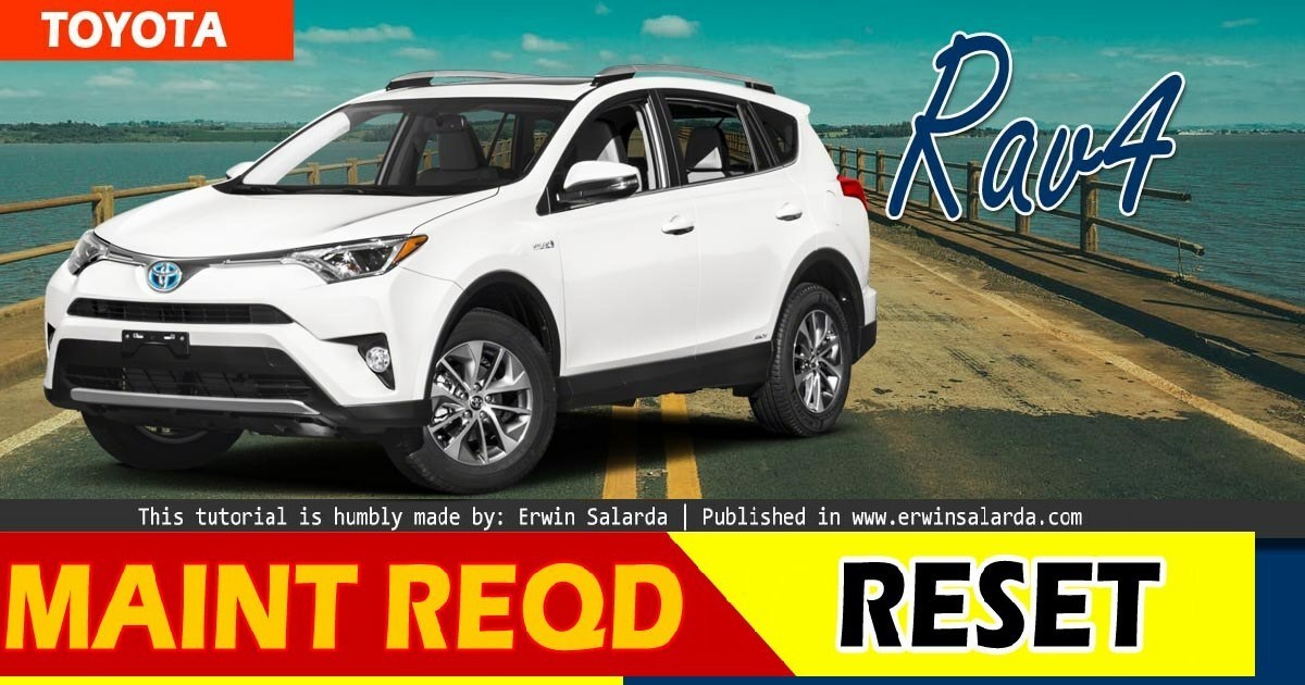 download Toyota RAV4 workshop manual