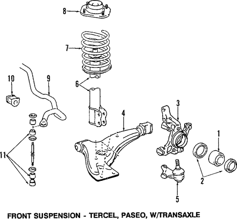 download Toyota Tercel workshop manual
