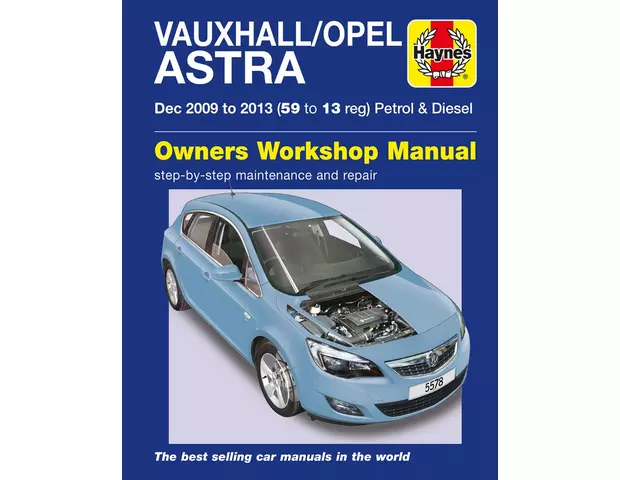 download VAUXHALL ASTRA J workshop manual
