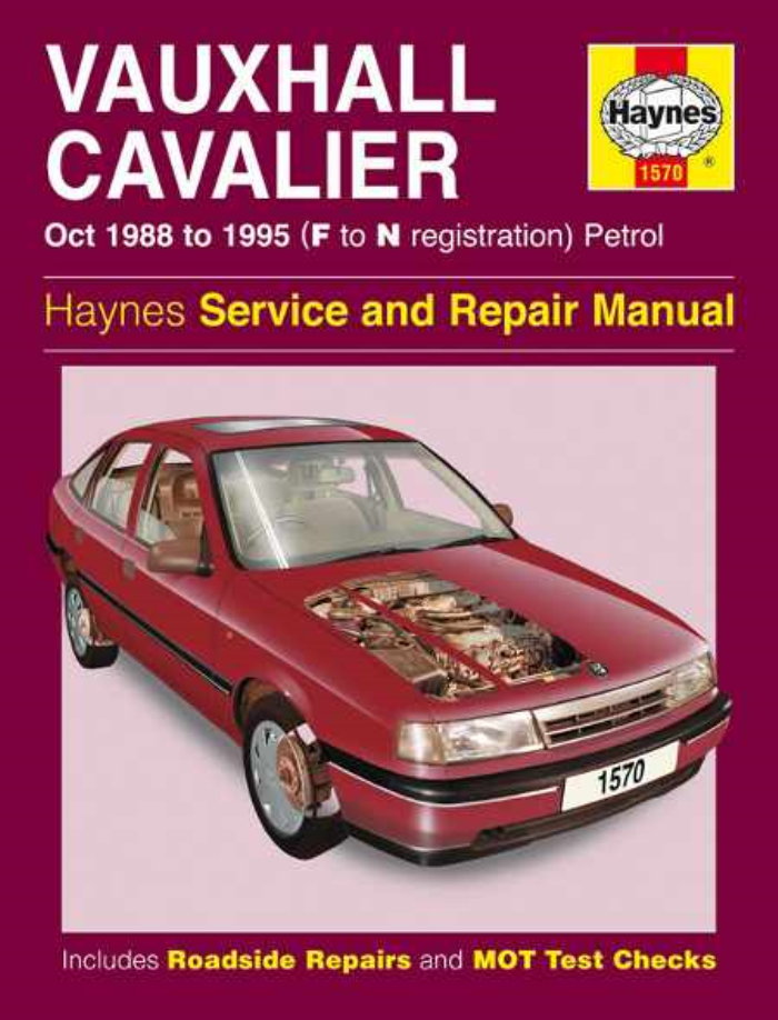 download VAUXHALL CAVALIER SRVICE workshop manual