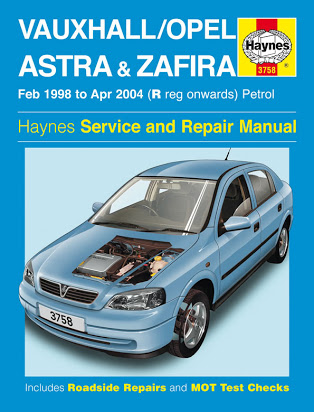 download VAUXHALL OPEL ASTRA G workshop manual