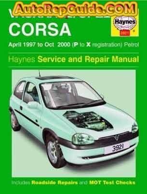 download VAUXHALL OPEL CORSA    10102; workshop manual