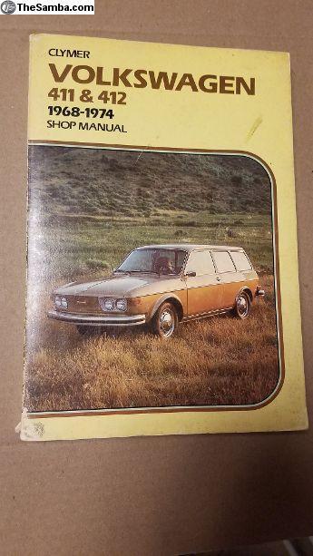 download VOLKSWAGEN 412 workshop manual