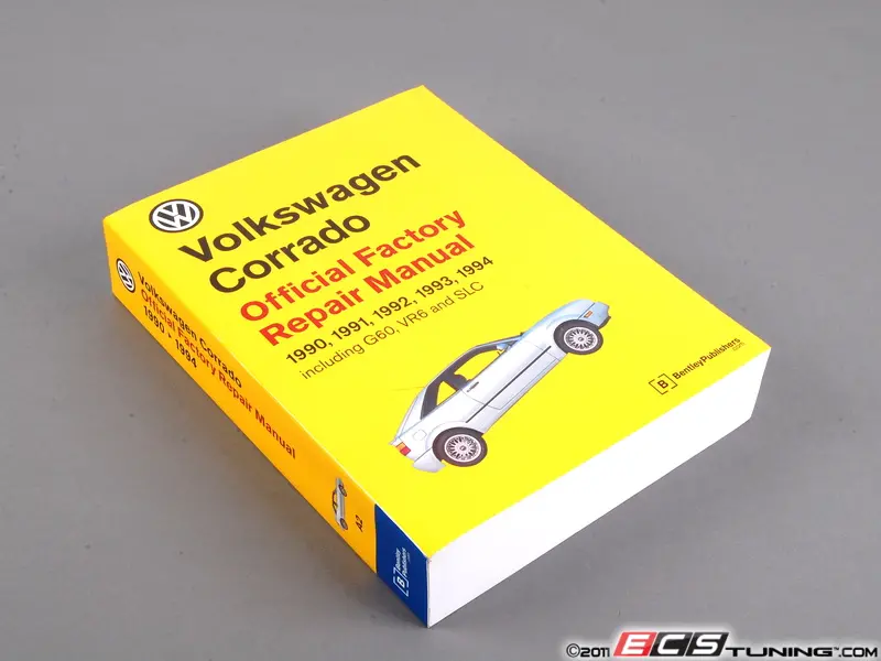 download VOLKSWAGEN CORRADOModels workshop manual