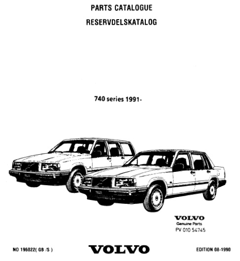 download VOLVO 740 760 workshop manual